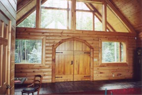 Log Home Interior